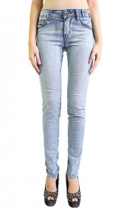 Middie Jeans in Mid Blue