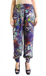 Paisley Jenny Pants in Blue