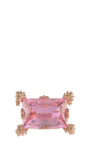 Marie Louise Pillow Ring in Pink
