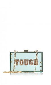 Lucite TOUGH Clutch in Blue