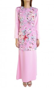 Laila Kurung Modern in Pink