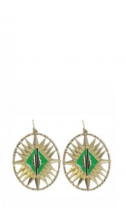Sefu Earrings in Green