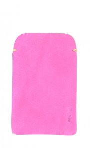 Leather Phone Cover in Pink