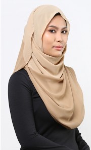 Tanjung Duo Tone Shawl in River Rock