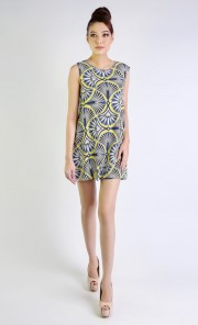 Club 73 Dress in Yellow