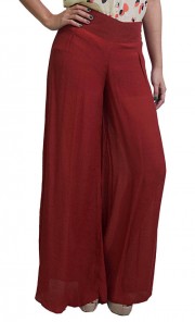 Coco Palazzo Pants in Red