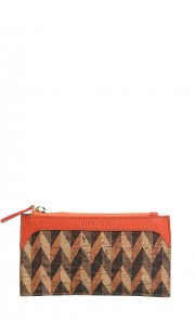 Herring Bone Bag Small in Orange