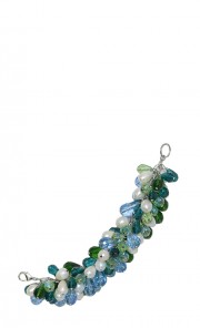 Rimbun Marshella Bracelet in Green & Blue 