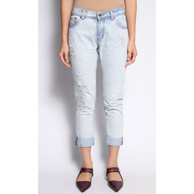 Refugee Boyfriend Jeans in Light Acid
