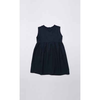 Sleeveless Dress in Dark Blue