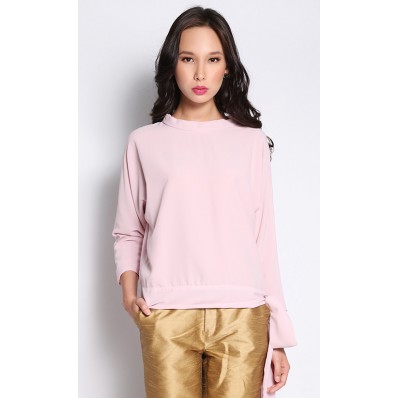 Anne Tie Top in Lilac