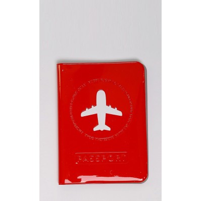 Passport Case in Red