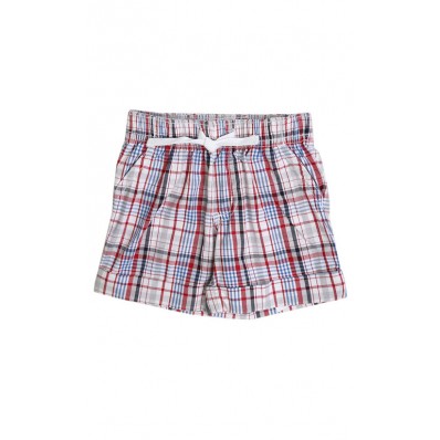 Plaid Short in Red