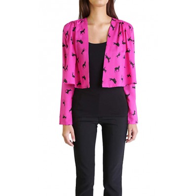 OH DEER! Blazer in Pink 