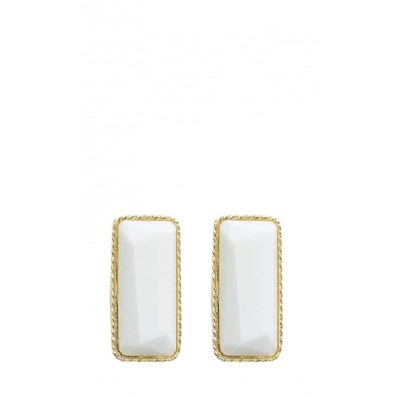 Elegant Earrings in White
