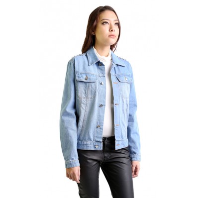 Aaliyah Jacket in Dark Blue