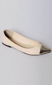 Clarice Flats in Nude