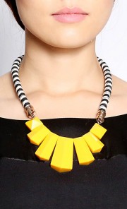Amun Necklace in Yellow 