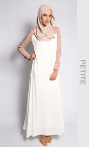 (Petite) Basic Fatihah in Cream and Nude