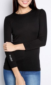 The Hibiscus Tee in Black