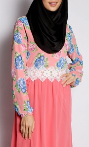 Joint Maxi Dress in Pink
