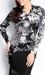 Midi Kurung in Black and White