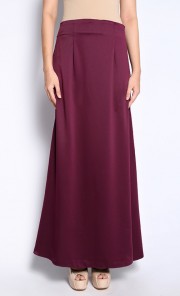 Violet Long Skirt in Purple