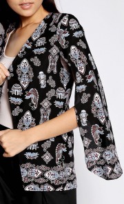 Lembata Cape in Black