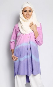 Tia Anastasia Ombre Top in Pink