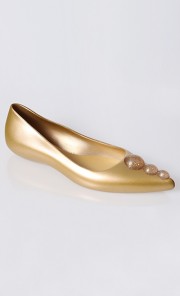 Melissa Glam + Karl Lagerfeld in Gold