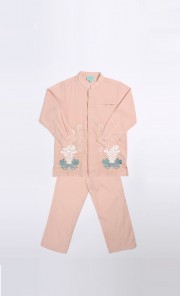 Koko Anak Bordir Klungkung Bali in Peach