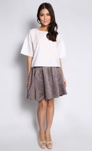 Pippa Cotton Top in White