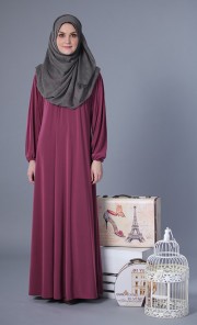 Abeer Jubah in Cayenne Red