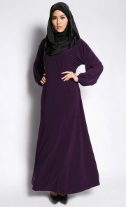 Abeer Jubah in Indigo