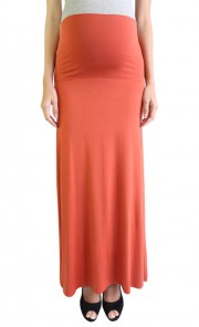 Long Skirt in Orange