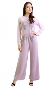 Melanie Jumpsuit in Dusty Pink