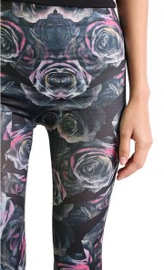 Printed Leggings in Grey