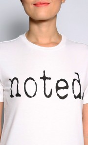 Noted T-shirt in White