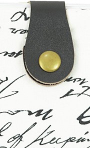 Style Script iPad Cover in White