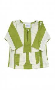 SAM Stripes Baju Melayu in Green 