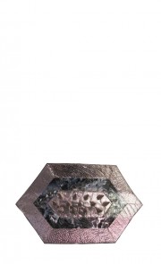 Tubo Wood Clutch in Copper