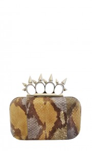 Gang Nam Xs Snakeskin Print with Silver Knuckleduster