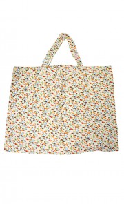 Rainbow Confetti Nursing Cover in Yellow