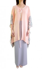 Batik Yucata Top in Light Pink