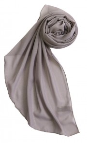 Dual Sided Glitter Halfmoon Shawl in Grey