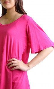 Anna Top in Fuchsia