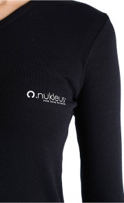 The Magnolia Vee T-Shirt in Black