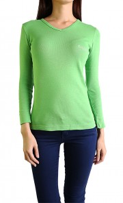 The Magnolia Vee T-Shirt in Green