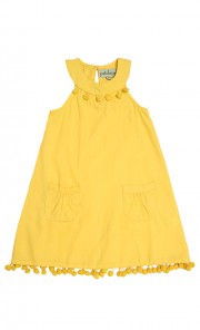 Coralie Dress in Yellow 