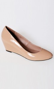 Sandra Low Classic Wedges in Nude